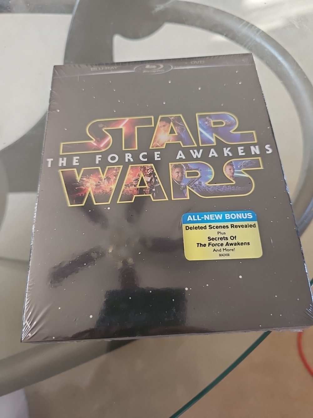 NEW SEALED Star Wars The Force Awakens Bluray Dvd Deleted Scenes And Secrets
